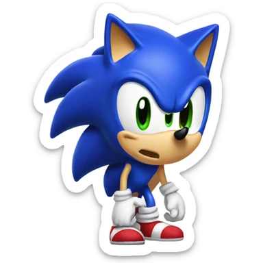 Sonic sticker