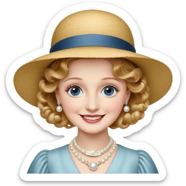 Billie Burke sticker