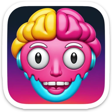 A 67 brainrot sticker