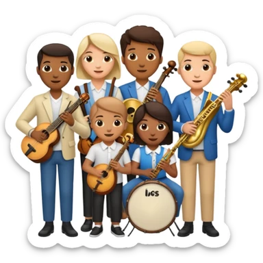 Music Band sticker