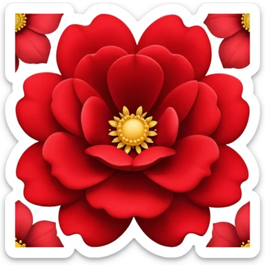 yorkshire rose sticker
