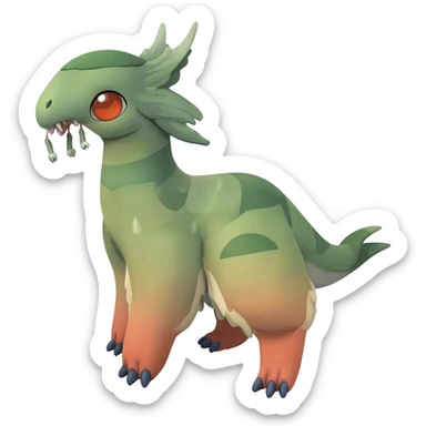  exotic Fakémon-Pokémon-Trico-Nargacuga-Vernid-creature sticker