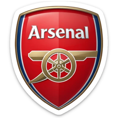 Arsenal logo sticker