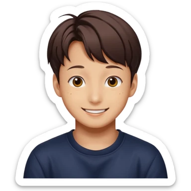 emoji of junkook sticker