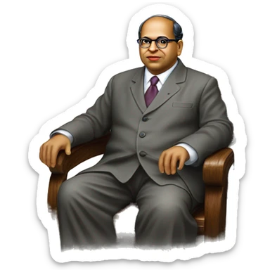 Dr Bhimrao Ambedkar Buddh Bhagwan photo sticker