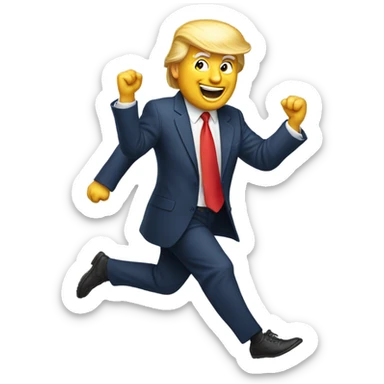 Trump dance sticker