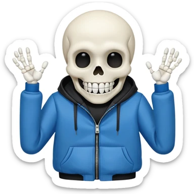 Sans The Skeleton sticker