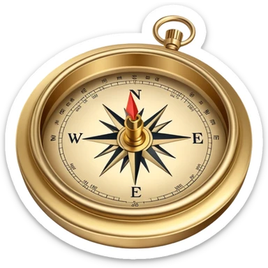 Compass pointing home for 'Home' by Westlife sticker