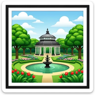 kew garden sticker