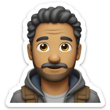 Homem gaúcho  sticker