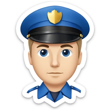 policeman sticker