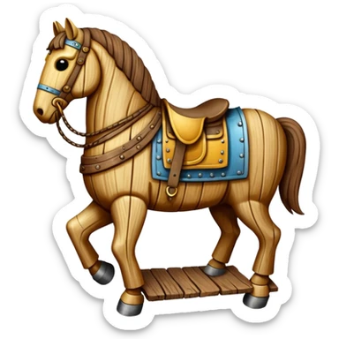 trojan sticker