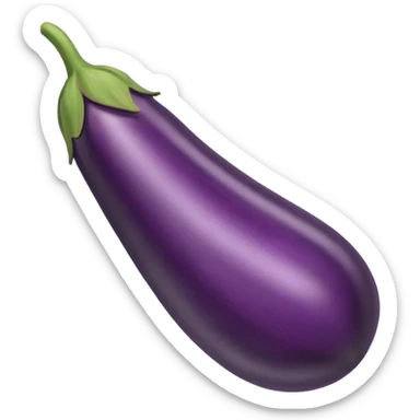 eggplant sticker