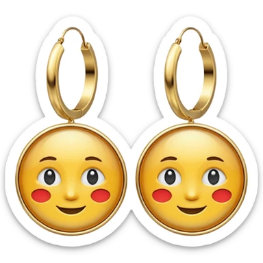 Earring Hoops sticker