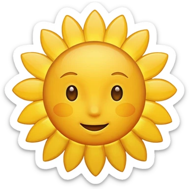 sunshine  sticker