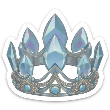 Crystal Crown sticker