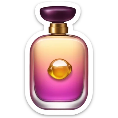 Designer perfume sticker