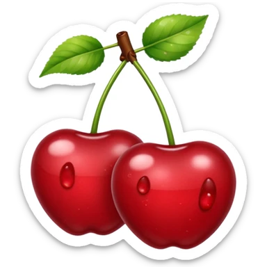 soapy cherries sticker