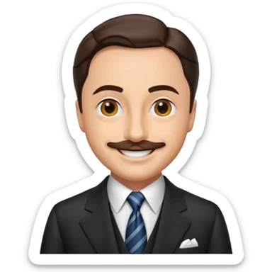 William Powell sticker