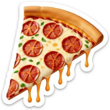 pepperoni pizza slice sticker