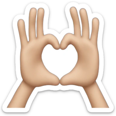 Close Friendship Symbol sticker