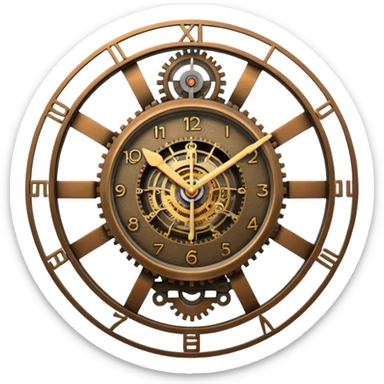 Clockman from dom studio  sticker