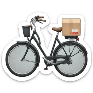delivery bike sticker