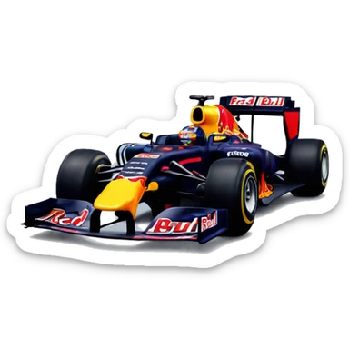 F1 car from Red Bull sticker