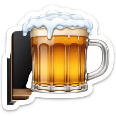 cold degree bar sticker