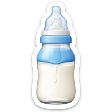 Baby bottle. sticker