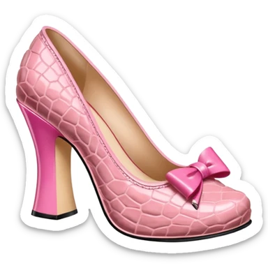 Betsey Johnson style spam meat shoe sculpture  sticker