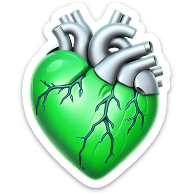 Toxic Heart
 sticker