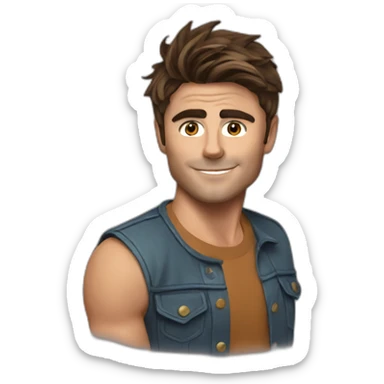 Zac Efron sticker