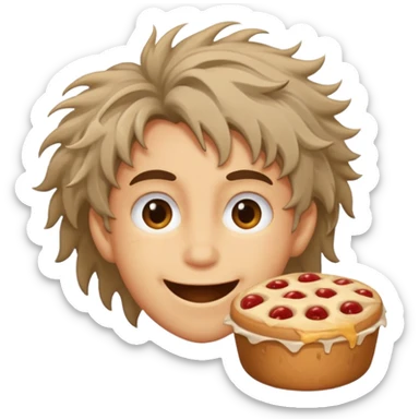 hungry person sticker