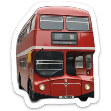 London bus sticker
