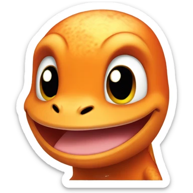 charmander winks at you sticker