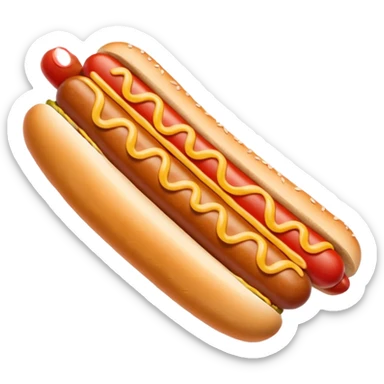 hotdog blue (#00A3E0) and red (#F9423A) sticker