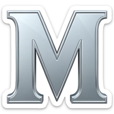 the letters "MIA" sticker