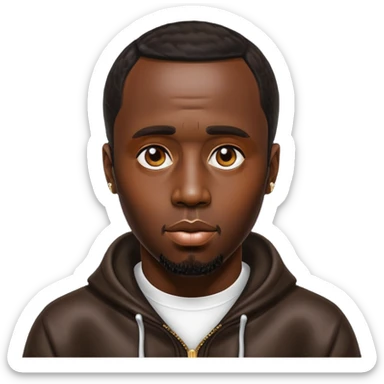 P diddy with oil
 sticker