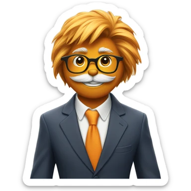 Preppy Lorax sticker