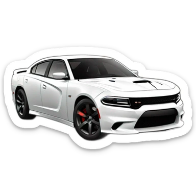 dodge charger srt sticker