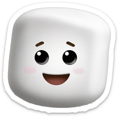Marshmallow  sticker