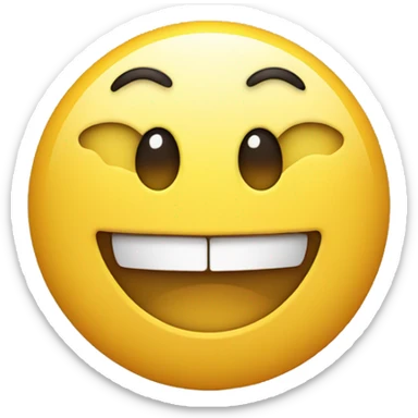 Tightly standing smiley with a happy face, to which an order was awarded sticker