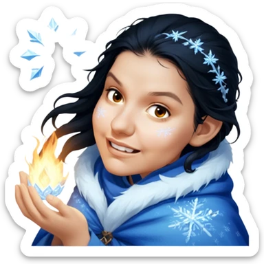 Frost Wizard sticker