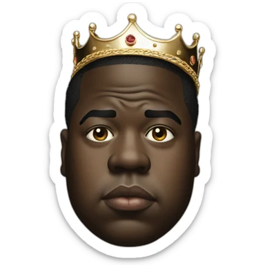 Notorious big sticker