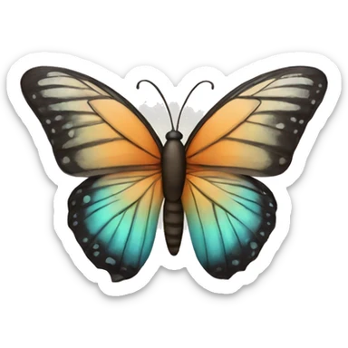 butterfly sticker