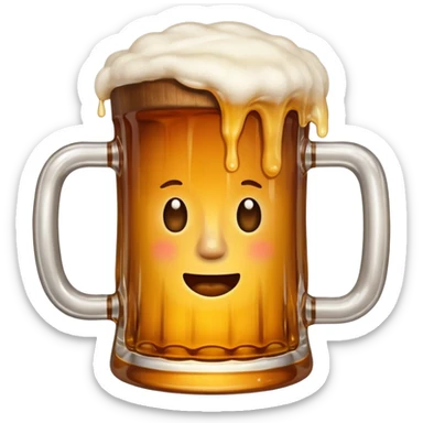 cheers no face sticker