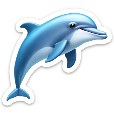 Dolphin sticker