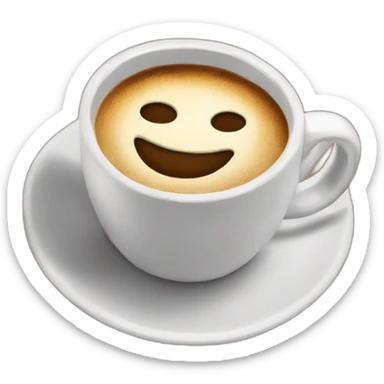 Kaffee kanne sticker