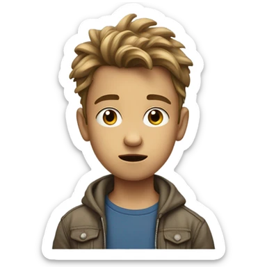 A dumb kid called Evan Ramsay sticker